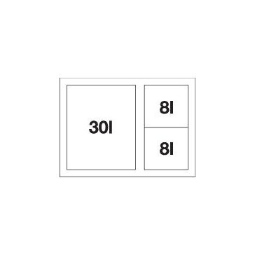 BLANCO SELECT II XL 60/3