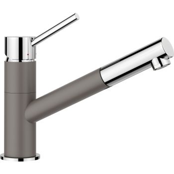 BLANCO KANO-S vulkánszürke / króm HD