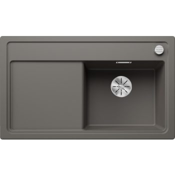   Blanco ZENAR 45 S Silgranit vulkánszürke jobbos 1 medencés mosogató csepegtetővel