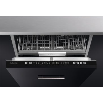   De Dietrich beépíthető mosogatógép, 60 cm, 14 teríték, 7 program, 5 hőmérséklet, csúszózsanér, C energiaosztály