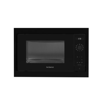   De Dietrich beépíthető mikrohullámú sütő, 26 l, 11 funkció, LED, infinite black