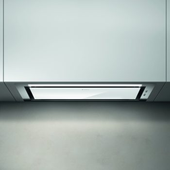   ELICA HIDDEN 2.0 IXGL/A/90 beépíthető páraelszívó, A energiaosztály, IEC turbo: 700 m3/h, 90 cm, inox/üveg