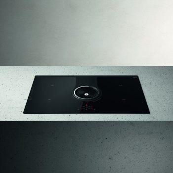   ELICA NIKOLATESLA ONE BL/A/83 páraelszívóval integrált ind. főzőlap,83 cm,IEC turbo: 640 m3/h,külső kivezetés,fekete