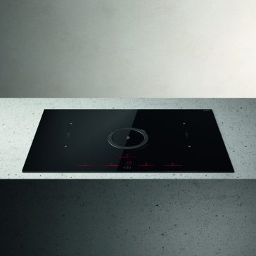   ELICA NIKOLATESLA SWITCH BL/A/83 páraelszívóval integrált ind. főzőlap,83 cm,IEC turbo: 630 m3/h,külső kivezetés,fekete