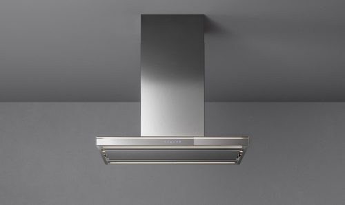 Falmec LUMINA NRS 90 cm sziget páraelszívó, inox/üveg