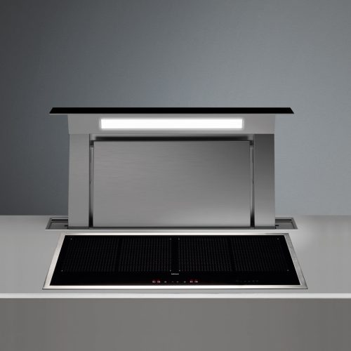 Falmec DOWN DRAFT 120 cm pultba építhető páraelszívó, fekete (motor nélkül)