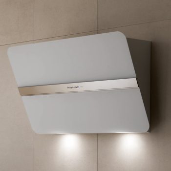 Falmec FLIPPER 55 cm fali páraelszívó, matt fehér üveg