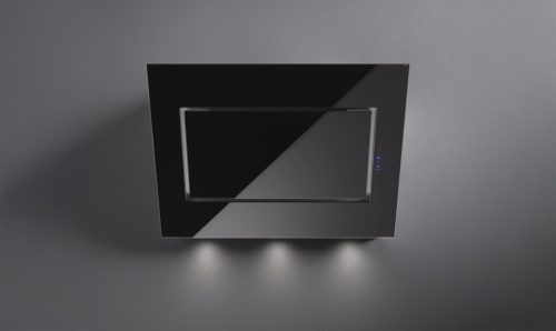 Falmec QUASAR 90 cm fali páraelszívó, fekete üveg