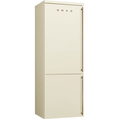 SMEG Coloniale FA8005LPO5 krémszínű bronz szabadonálló hűtő