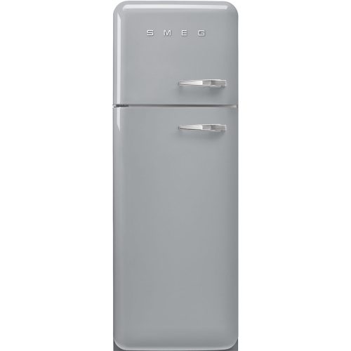 SMEG 50's Style FAB30LSV5 ezüst retro design felülfagysztós kombinált hűtő