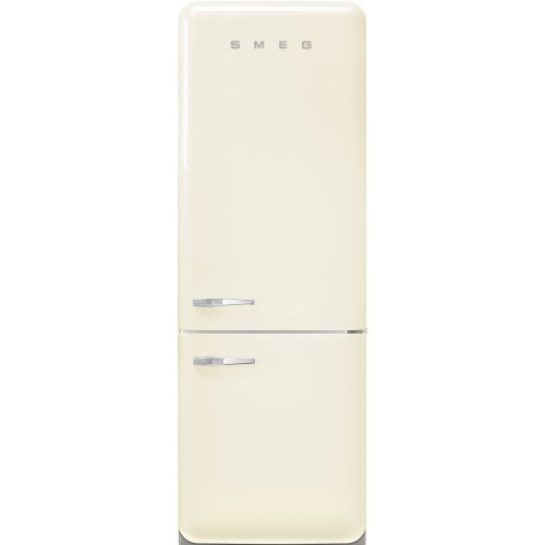 SMEG 50's Style FAB38RCR5 krémszínű alulfagyasztós kombinált retro design hűtőszekrény fagyaszt