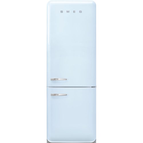 SMEG 50's Style FAB38RPB5 világoskék alulfagyasztós kombinált retro design hűtőszekrény fagyasz