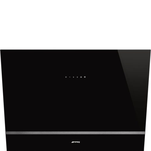 SMEG Universale KV28N inox fali szénszűrős kivezetés nélküli páraelszívó