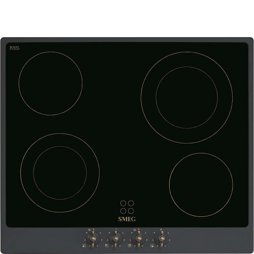 SMEG Coloniale P864AO antracit beépíthető kerámia főzőlap