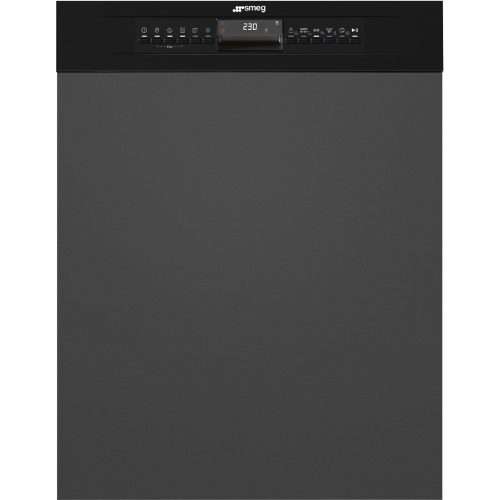 SMEG Universale PL364CN fekete félintegrált beépíthető mosogatógép