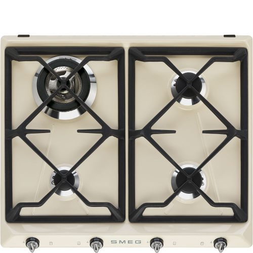 SMEG Victoria SR964PGH krémszínű beépíthető gáz főzőlap