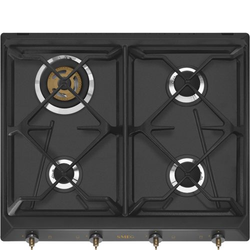 SMEG Coloniale SRV864AOGH antracit bronz beépíthető gáz főzőlap